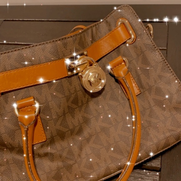 Nouveau Hamilton Small Logo & Leather Satchel - Picture 3 of 3